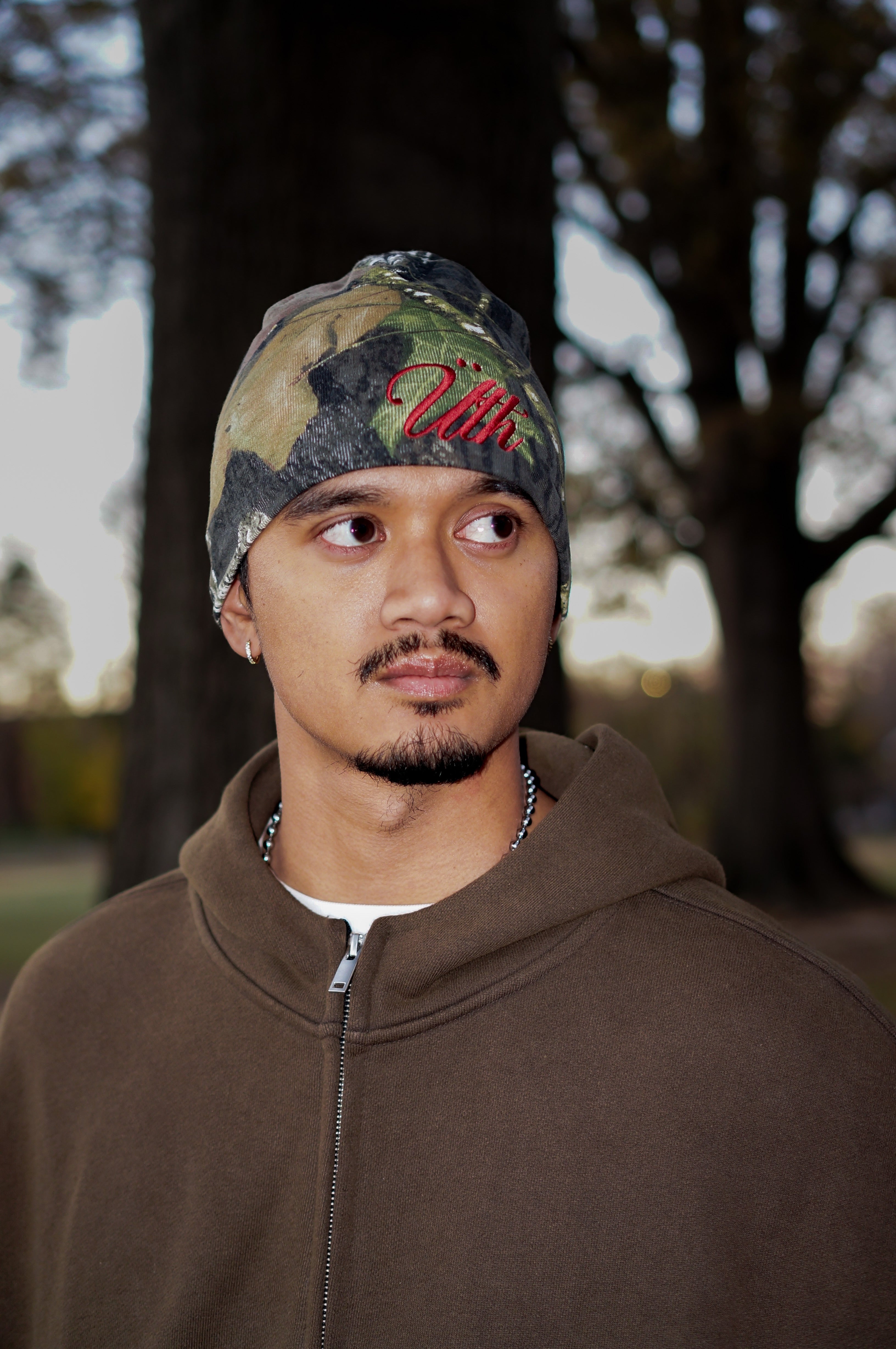 Oak Real Tree Beanie